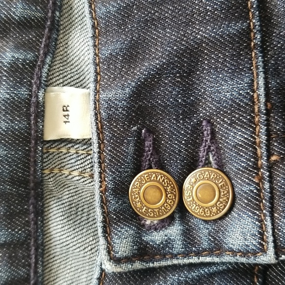 SOLD!⬇️💲GAP | Dark Washed Curvy Bowery Jean's Size 14R - Picture 3 of 7